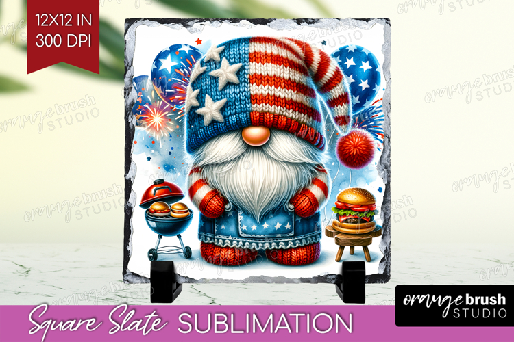 4th Of July Gnome Clipart Image 18