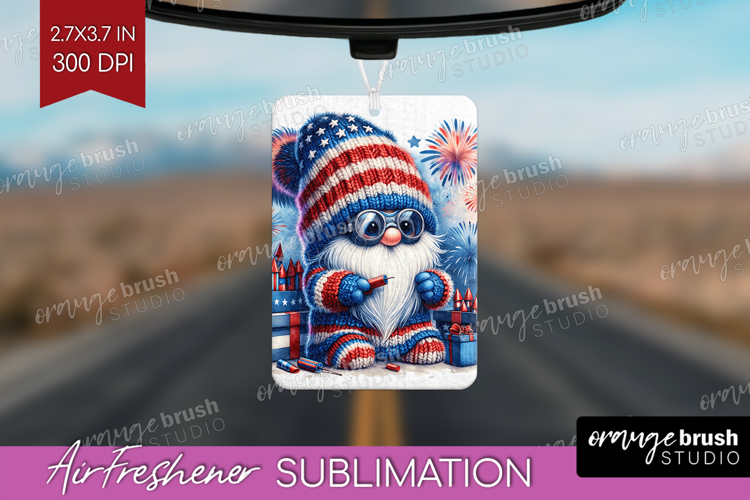4th Of July Gnome Clipart Image 21