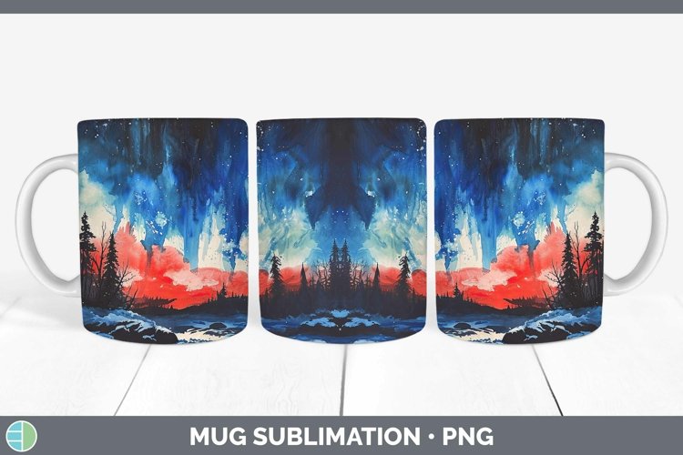 GorgeousPatriotic Mug Wrap design.