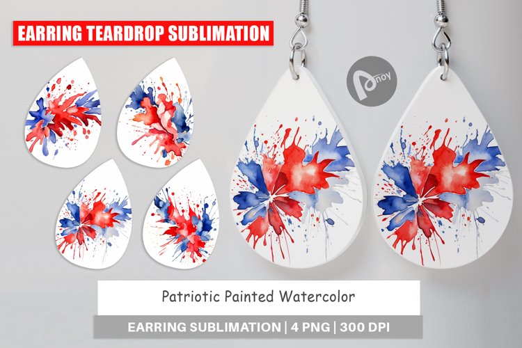 Sublimation Earring Designs Image 16