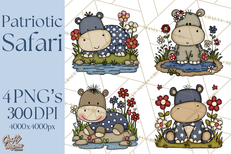 Safari Animals Clipart Image 7