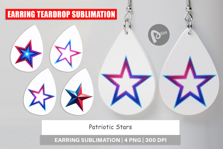 Sublimation Earring Designs Image 9