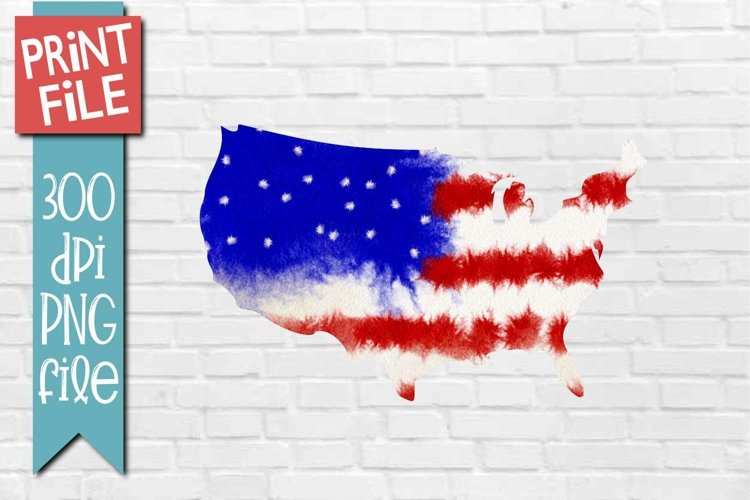 Patriotic America USA Sublimation Design