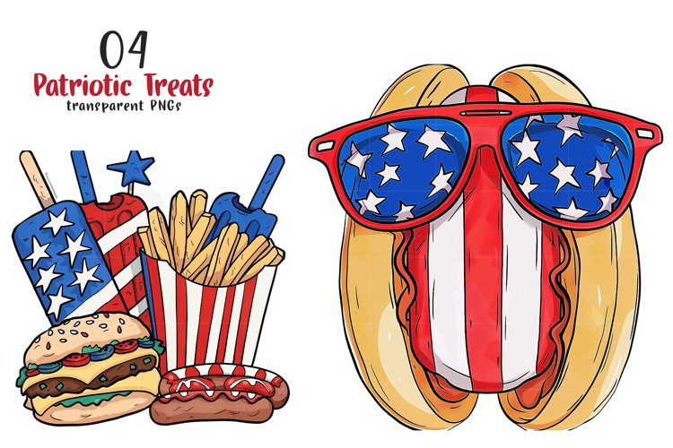 Patriotic Treats Png Clipart