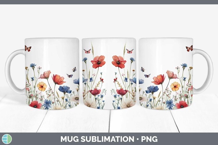 GorgeousPatriotic Mug Wrap design.
