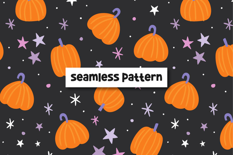 Halloween Seamless Pattern Image 18