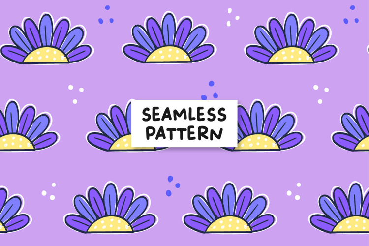 Floral pattern. Spring pattern. Flowers digital paper