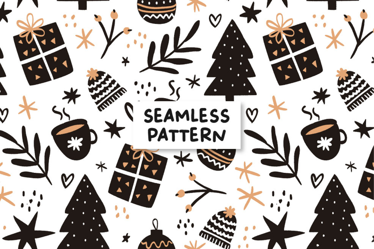Seamless pattern for Christmas