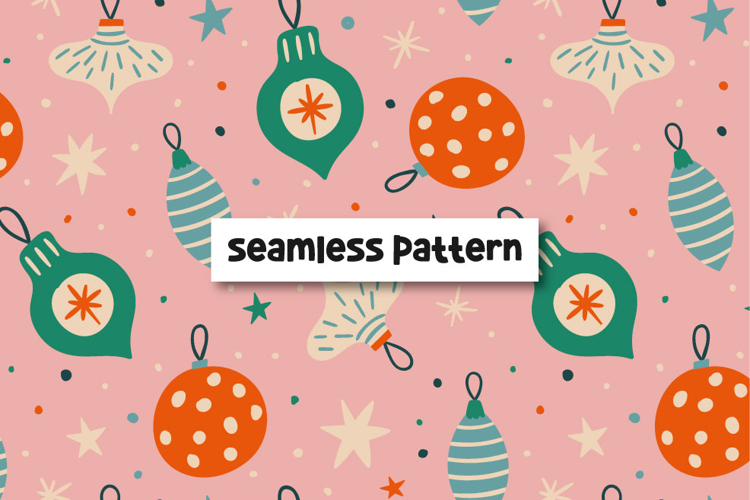 Christmas Seamless Pattern Image 24