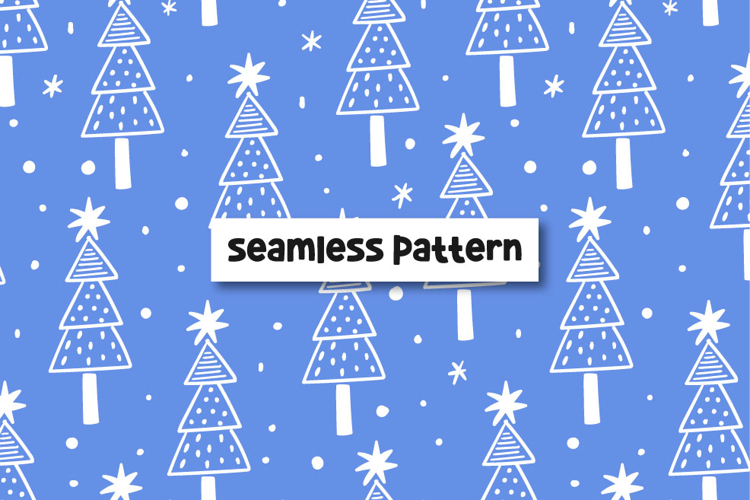 Christmas Seamless Pattern Image 16