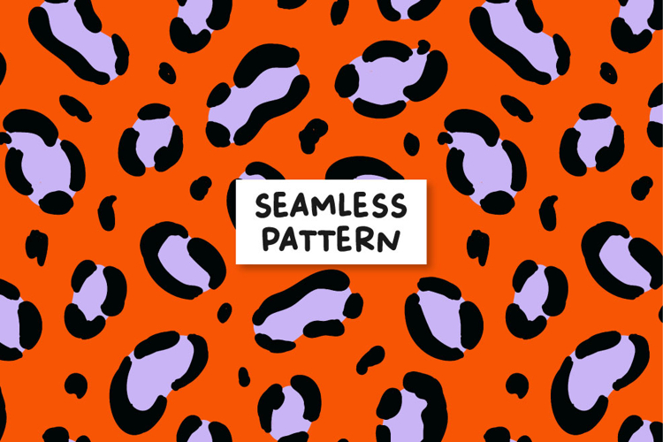 Leopard seamless pattern. Leopard texture. Animal print