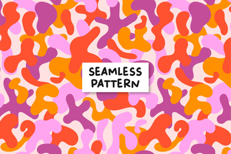 Camo seamless pattern. Camouflage background.