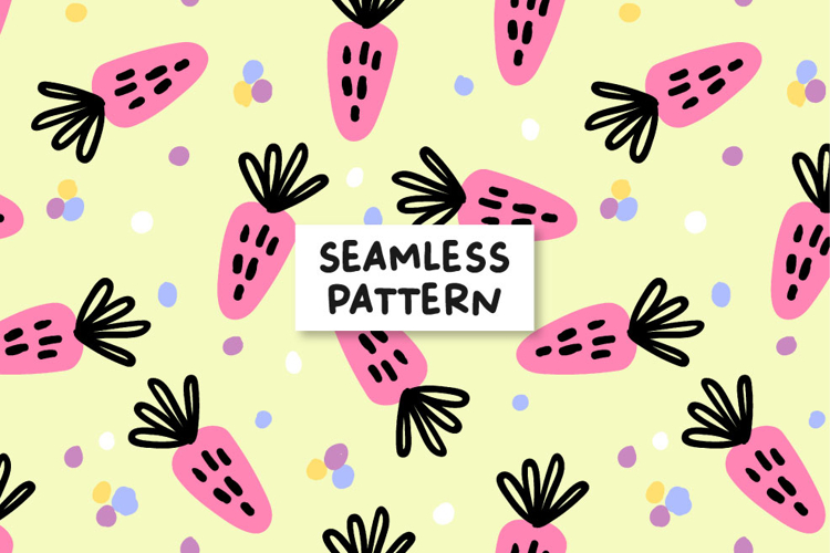 Strawberry Seamless Pattern Strawberry Digital Paper Fruit