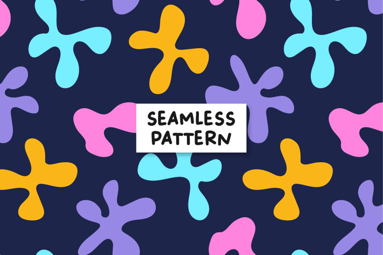 Abstract Seamless Pattern Abstract Digital Paper