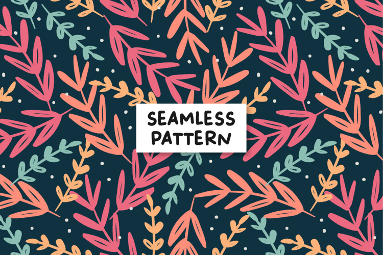 Floral seamless pattern. Floral background