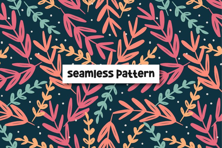 Floral seamless pattern. Floral background