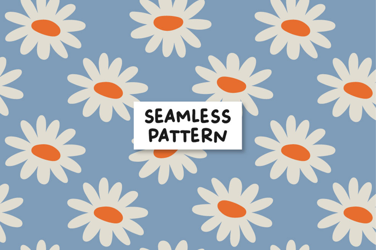 Vintage Floral Seamless Pattern Spring Floral Pattern