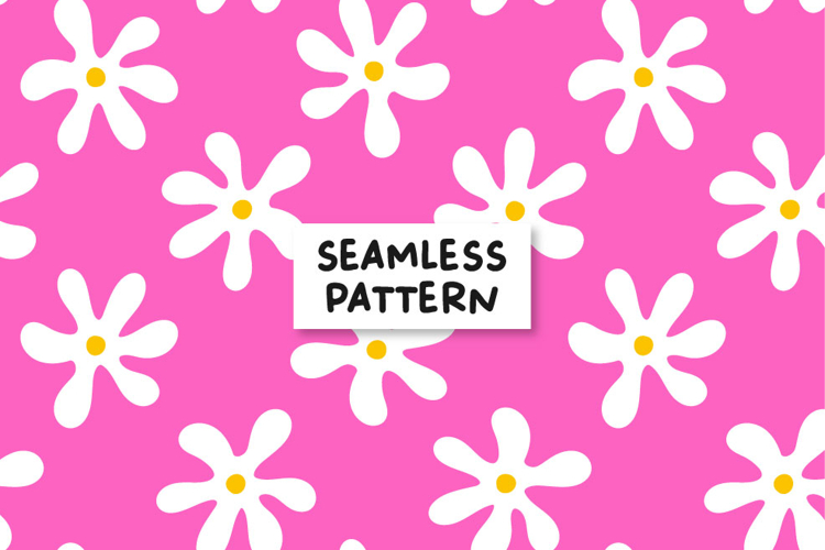 Pink Floral Pattern Flowers Pattern Abstract Floral pattern