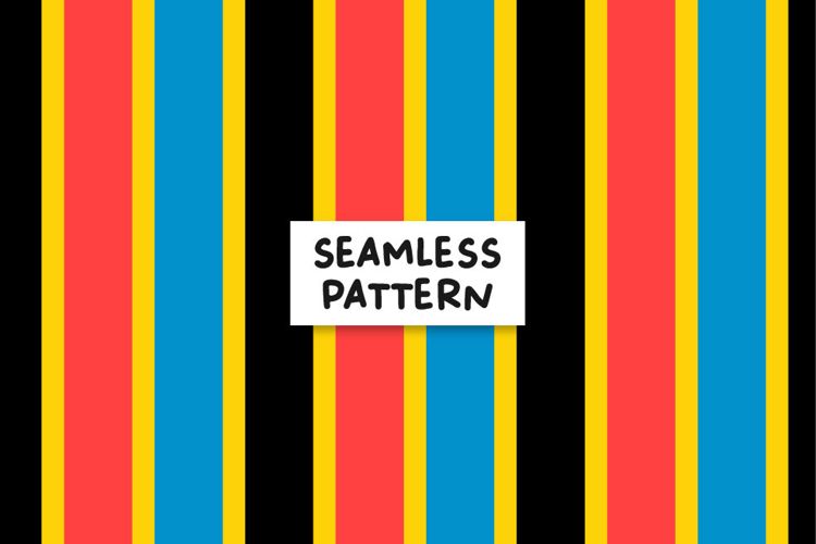 Stripes Pattern Summer Stripes Seamless Pattern