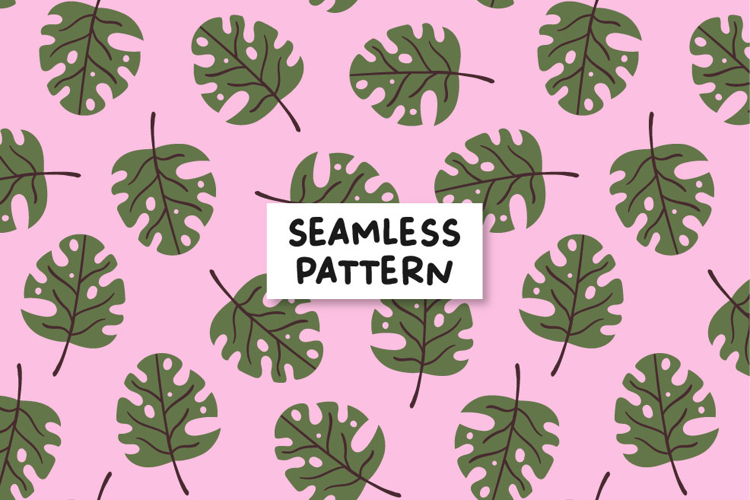 Palm Leaves Pattern Summer Tropical Pattern Tropical Leaves