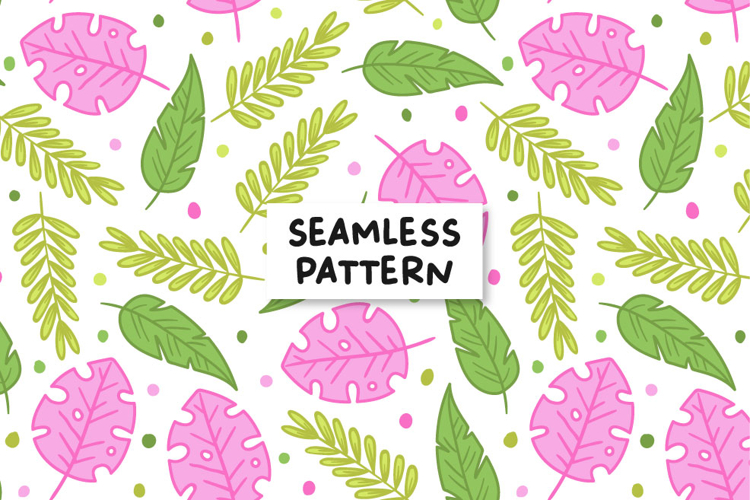 Tropical Leaves Pattern Palm Leaves Pattern Summer Pattern