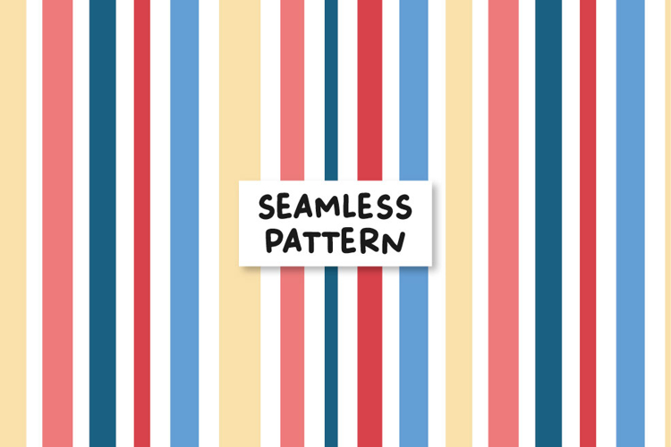 Fourth Of July Stripes Pattern Blue Red Stripes Background