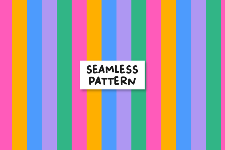 Retro Stripes Pattern Summer Stripes Background