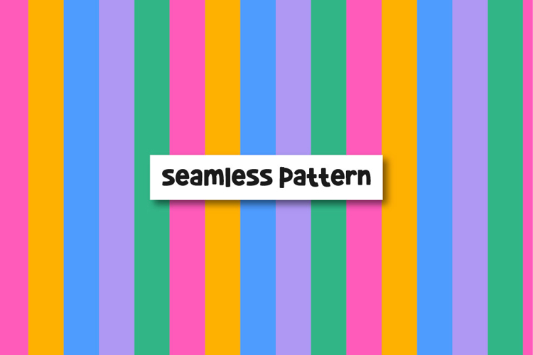 Retro Stripes Pattern Summer Stripes Background