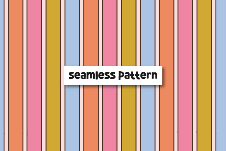 Retro Stripes Pattern Stripes Background