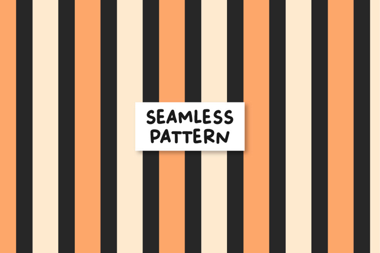 Halloween Stripes Pattern Fall Stripes Background