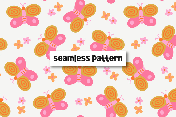 Pink Butterfly Clipart Image 9