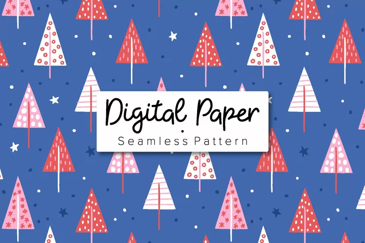 Christmas pattern. Christmas background. Christmas wallpaper