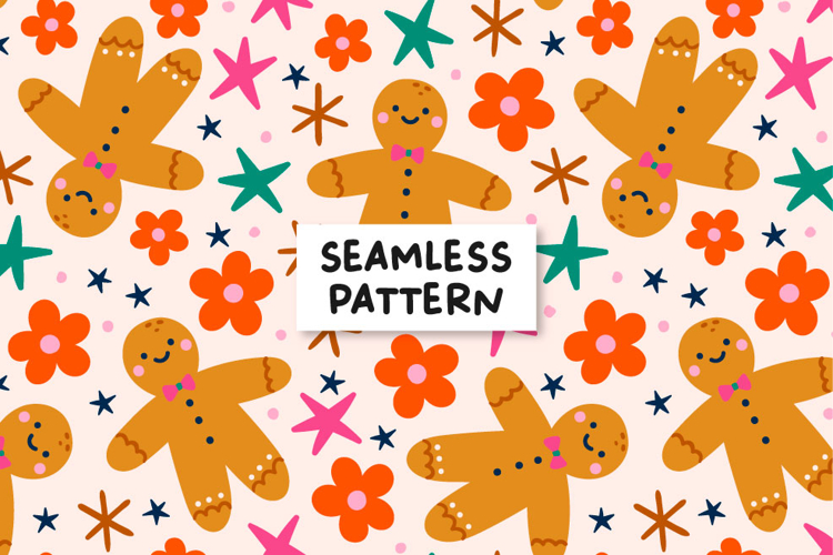 Christmas Seamless Pattern Image 8