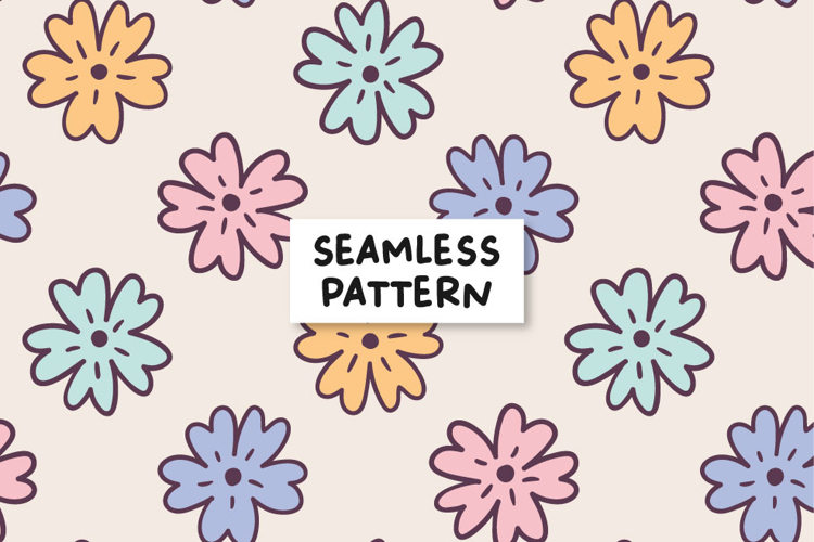 Cute Floral Pattern Floral Background Spring Summer Floral