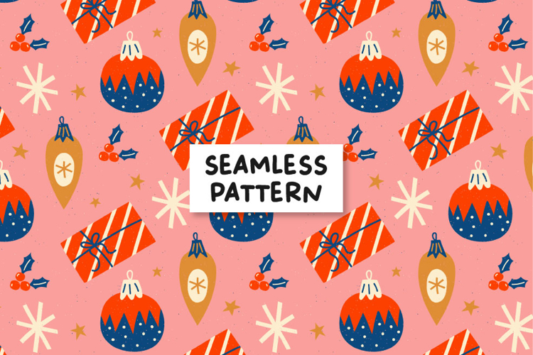 Christmas Pattern Background Image 17