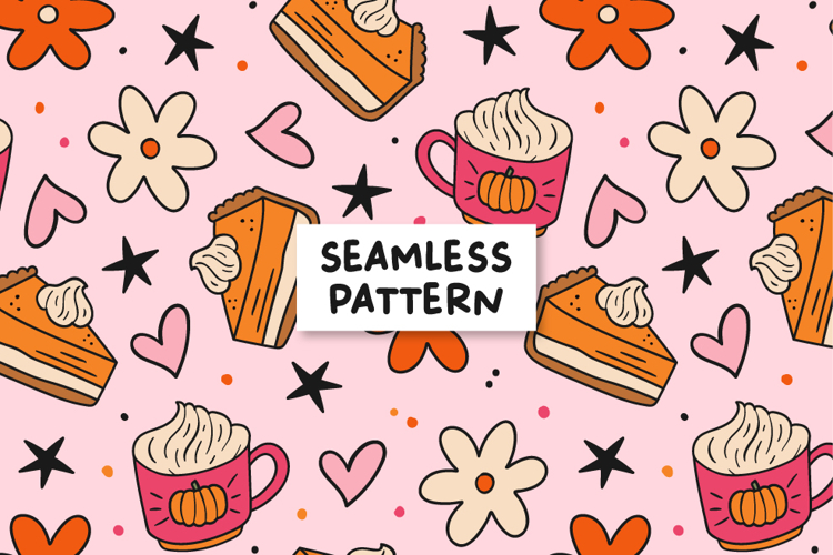 Fall Seamless Pattern Image 6
