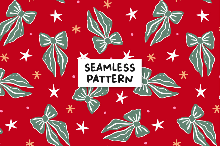 Christmas Seamless Pattern Image 20