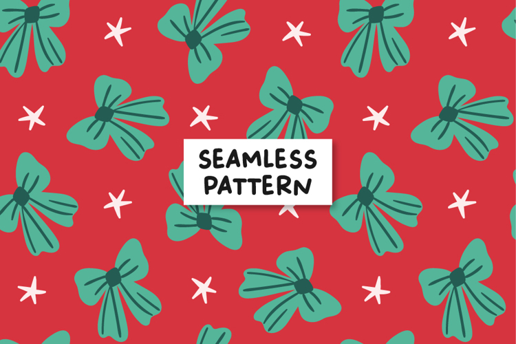 Christmas Seamless Pattern Image 19