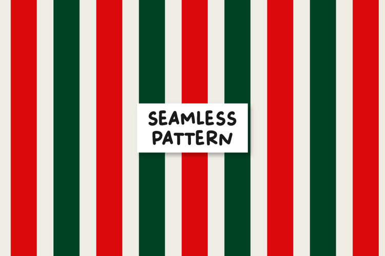 Christmas Stripes Pattern Red Green Stripes Background