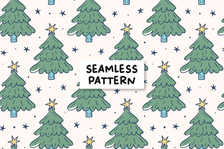 Christmas Seamless Pattern Image 6
