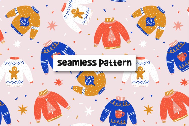 Ugly Sweater Clipart Image 23