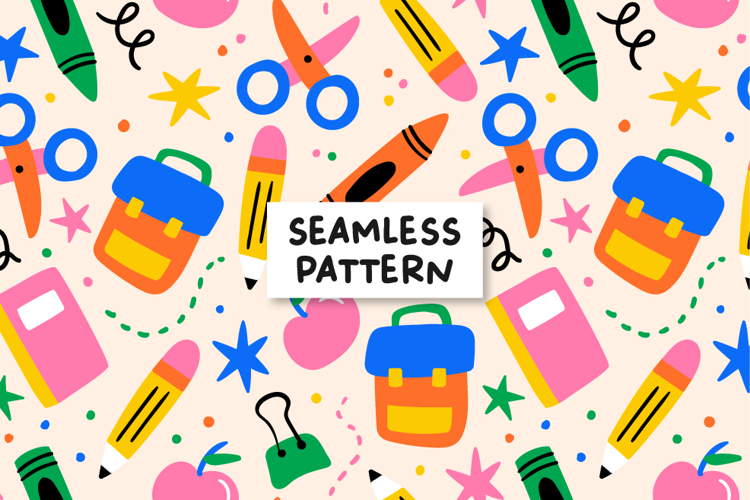 Back To School Pattern Back To School Background