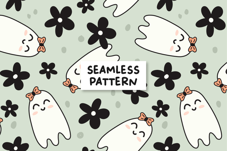 Halloween Seamless Pattern Image 5
