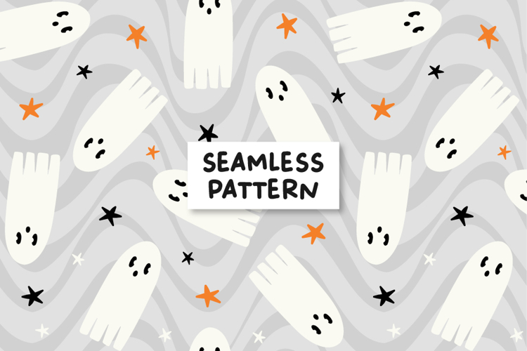 Halloween Seamless Pattern Image 4