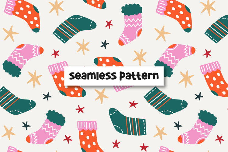 Christmas Seamless Pattern Image 2