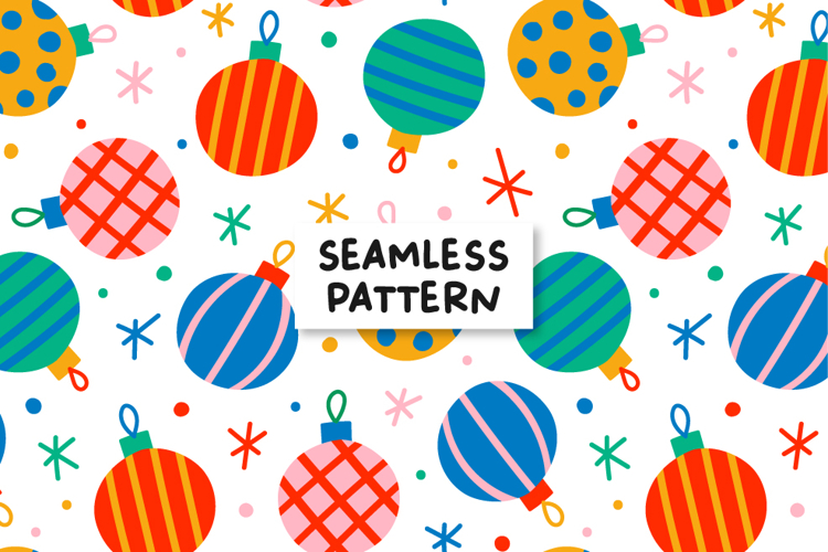 Christmas Seamless Pattern Image 24