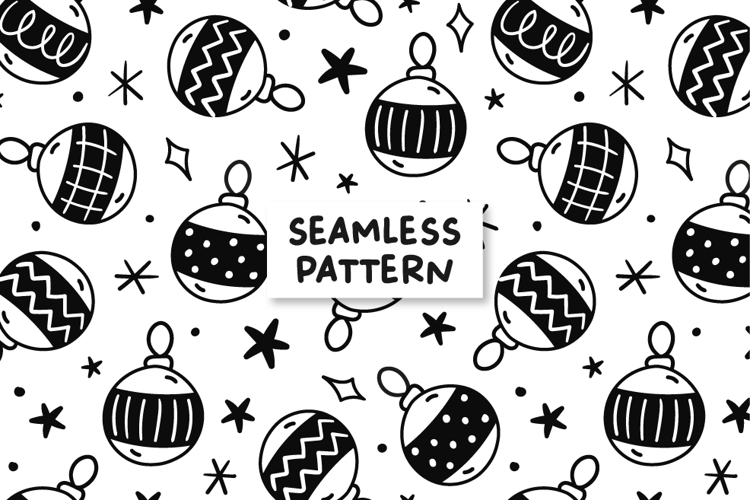 Christmas Seamless Pattern Image 23