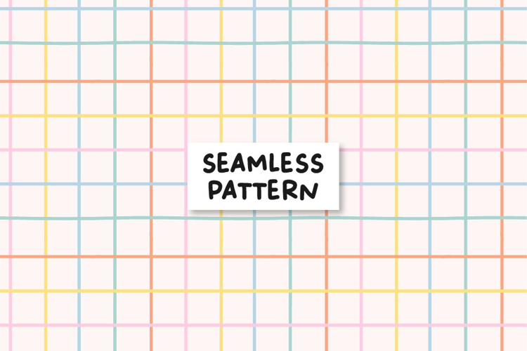 Grid seamless pattern. Grid background.