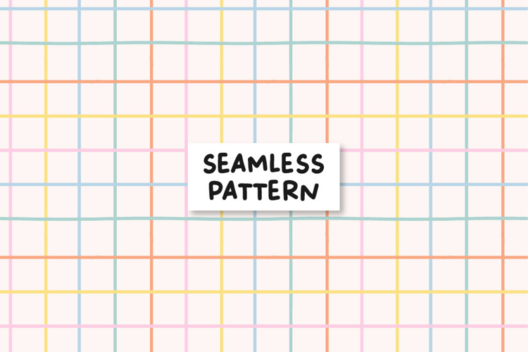 Grid seamless pattern. Grid background.