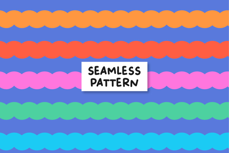 Colorful Abstract Digital Pattern.